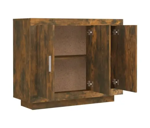 Šoninė Spintelė, Dūminio Ąžuolo Spalvos, 92X35X75cm Mediena