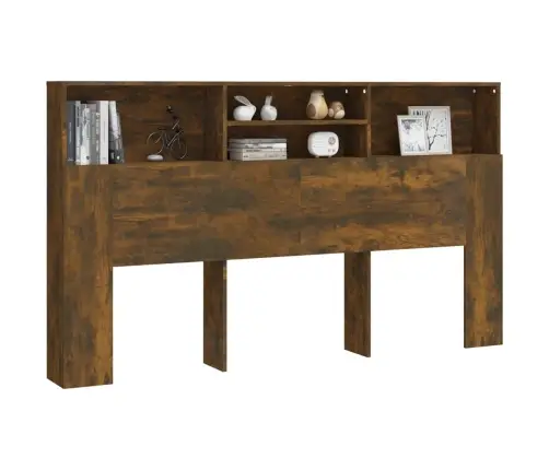 Gultas Galvgalis Ar Plauktu, Ozolkoka Krāsa, 180X19X103,5 Cm Vidaxl Gultas Galvgalis Ar Plauktu, Ozolkoka Krāsa, 180X19X103,5 Cm Vidaxl