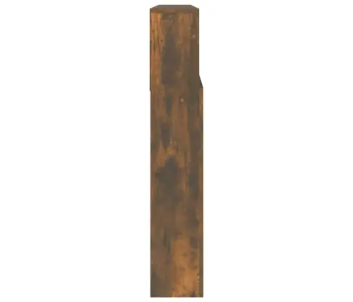 Gultas Galvgalis Ar Plauktu, Ozolkoka Krāsa, 220X19X103,5 Cm Vidaxl