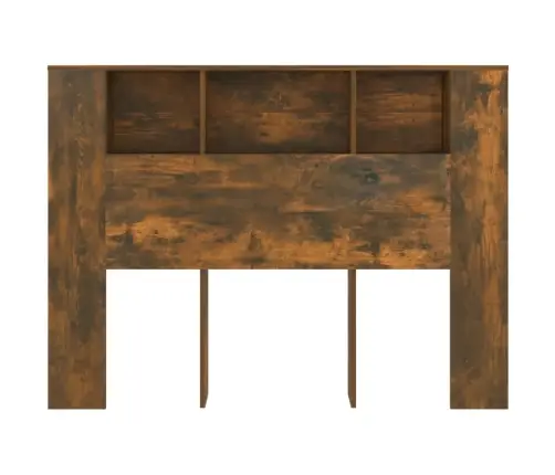 Gultas Galvgalis Ar Plauktu, Ozolkoka Krāsa, 140X18,5X104,5 Cm Vidaxl