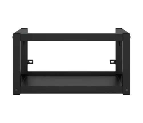 Valamuraam Sisseehitatud Valamuga, Must, Raud