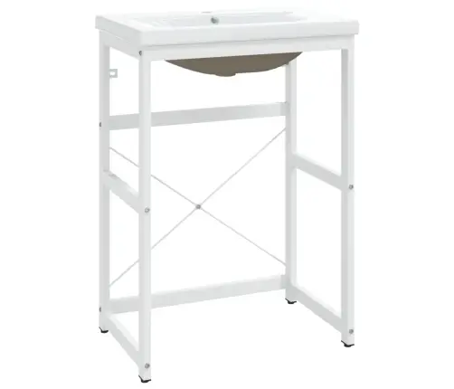 Valamuraam Sisseehitatud Valamuga, Valge, Raud