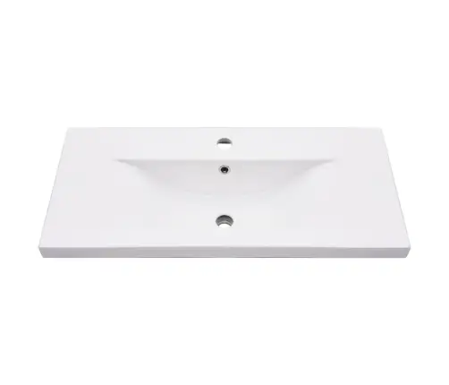 Vannasistabas Skapītis Ar Iebūvētu Izlietni, Melns, Dzelzs Vidaxl