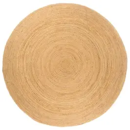 Vaip, Punutud Džuut, 210 cm Ümmargune