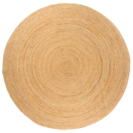 Paklājs, Pīts, Apaļš, 240 Cm, Džuta Vidaxl