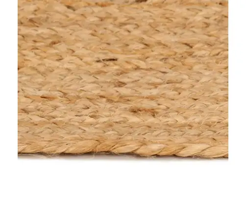 Paklājs, Pīts, Apaļš, 240 Cm, Džuta Vidaxl