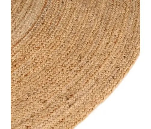 Paklājs, Pīts, Apaļš, 240 Cm, Džuta Vidaxl