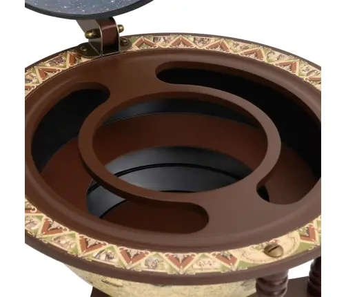 Gaublio Formos Vyno Butelių Laikiklis, Rudas, Eukalipto Masyvas