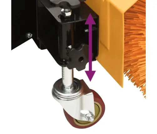 Bensiinimootoriga Neli Ühes Lumepuhur/Lumepühkija, 6,5 Hj