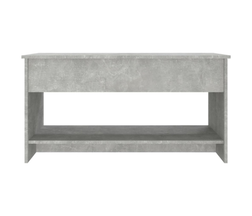 Kafijas Galdiņš, Betona Pelēks, 102X50X52,5Cm Inženierijas Koks Vidaxl