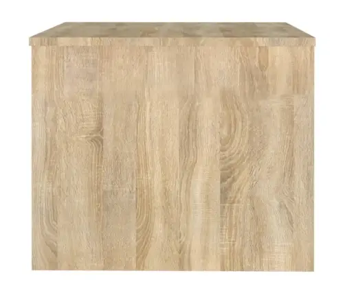 Kafijas Galdiņš, Ozola Krāsa, 80X50X40 Cm, Inženierijas Koks Vidaxl