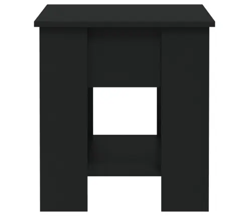 Kavos Staliukas, Juodas, 101X49X52cm Apdirbta Mediena