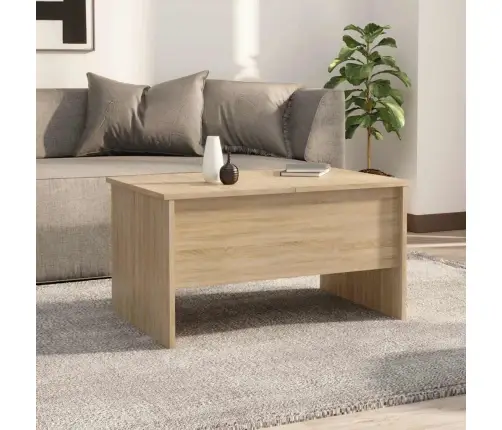 Kafijas Galdiņš, Ozolkoka Krāsa, 80X50X42,5Cm Inženierijas Koks Vidaxl Kafijas Galdiņš, Ozolkoka Krāsa, 80X50X42,5Cm Inženierijas Koks Vidaxl