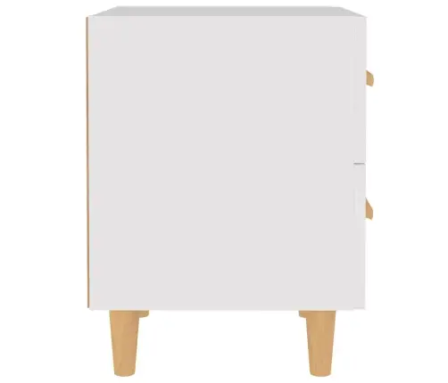Naktinė Spintelė, Baltos Spalvos, 40X35X47,5Cm