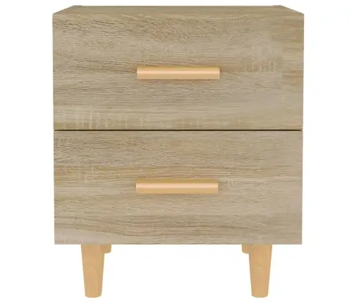 Naktsskapīši, 2 Gab., Ozolkoka Krāsa, 40X35X47,5 Cm Vidaxl