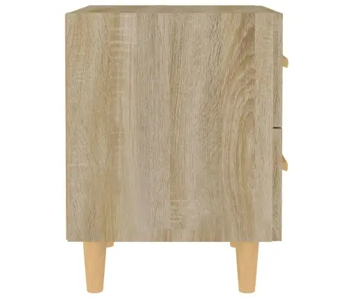 Naktsskapīši, 2 Gab., Ozolkoka Krāsa, 40X35X47,5 Cm Vidaxl