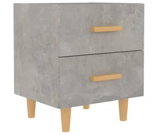 Naktinė Spintelė, Betono Pilkos Spalvos, 40X35X47,5Cm