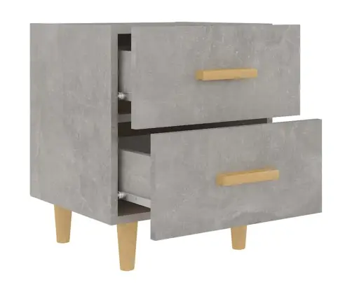 Naktinė Spintelė, Betono Pilkos Spalvos, 40X35X47,5Cm