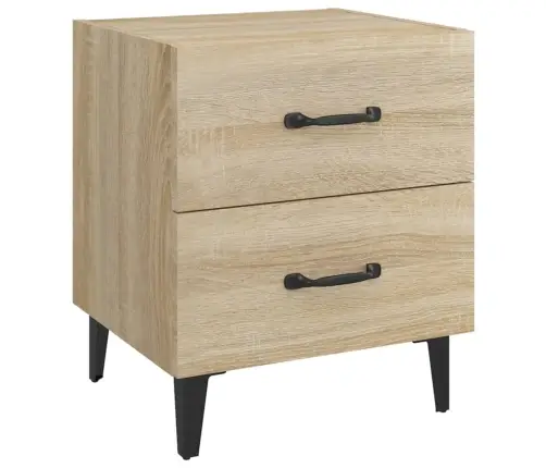 Naktinė Spintelė, Sonoma Ąžuolo Spalvos, 40X35X47,5Cm Naktinė Spintelė, Sonoma Ąžuolo Spalvos, 40X35X47,5Cm