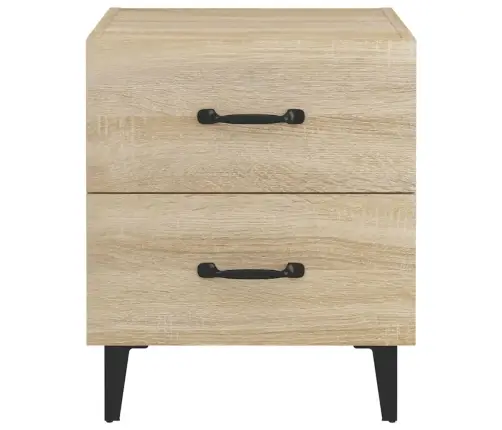 Naktinė Spintelė, Sonoma Ąžuolo Spalvos, 40X35X47,5Cm Naktinė Spintelė, Sonoma Ąžuolo Spalvos, 40X35X47,5Cm