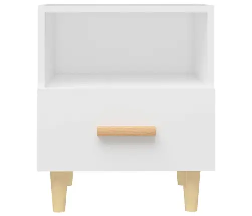 Naktsskapīši, 2 Gab., Balti, 40X35X47 Cm Vidaxl