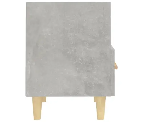 Naktsskapītis, Betona Pelēks, 40X35X47 Cm Vidaxl