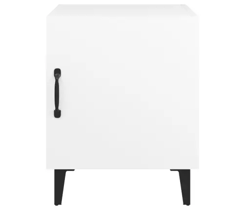 Naktsskapītis, Balts, Inženierijas Koks Vidaxl