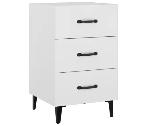 Naktsskapītis, Balts, 40X40X66 Cm, Inženierijas Koks Vidaxl Naktsskapītis, Balts, 40X40X66 Cm, Inženierijas Koks Vidaxl