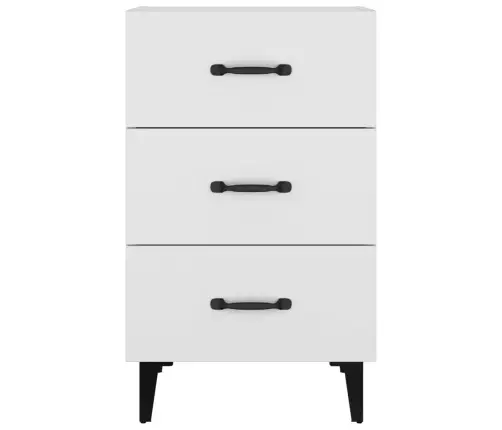 Naktsskapītis, Balts, 40X40X66 Cm, Inženierijas Koks Vidaxl Naktsskapītis, Balts, 40X40X66 Cm, Inženierijas Koks Vidaxl