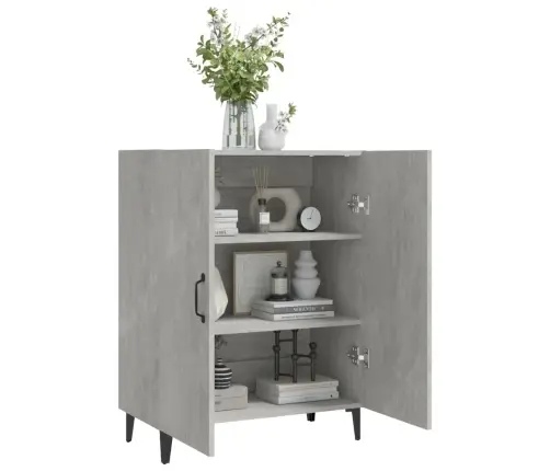 Šoninė Spintelė, Betono Pilka, 70X34X90cm Apdirbta Mediena