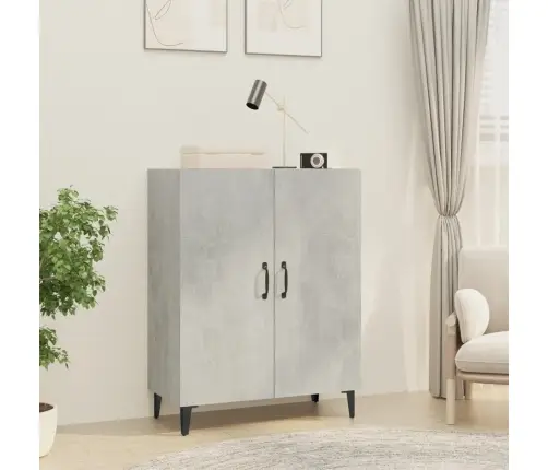 Šoninė Spintelė, Betono Pilka, 70X34X90cm Apdirbta Mediena