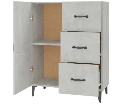 Puhvetkapp, Betoonhall, 69,5 X 34 X 90 cm Tehispuit Puhvetkapp, Betoonhall, 69,5 X 34 X 90 cm Tehispuit