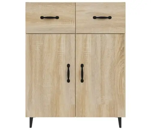 Kumode, Ozolkoka Krāsa, 69,5X34X90 Cm, Inženierijas Koks Vidaxl