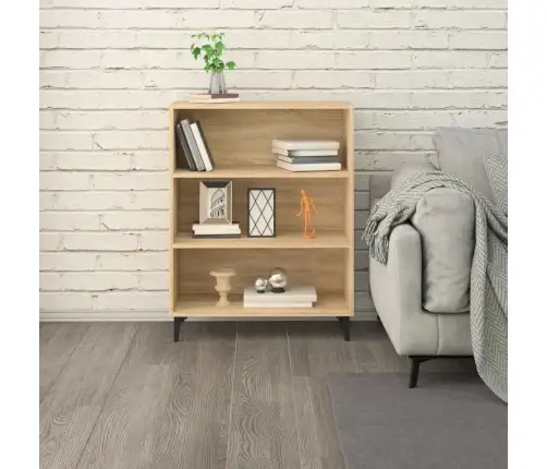 Kumode, Ozolkoka Krāsa, 69,5X32,5X90 Cm, Inženierijas Koks Vidaxl