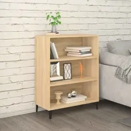 Kumode, Ozolkoka Krāsa, 69,5X32,5X90 Cm, Inženierijas Koks Vidaxl
