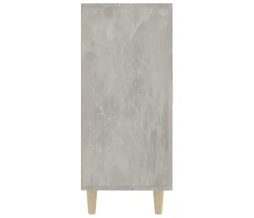 Puhvetkapp, Betoonhall, 90 X 34 X 80 cm Tehispuit