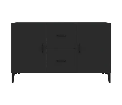 Puhvetkapp, Must, 100 X 36 X 60 cm Tehispuit