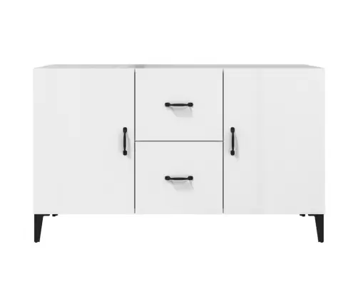 Puhvetkapp, Kõrgläikega Valge, 100 X 36 X 60 cm Tehispuit