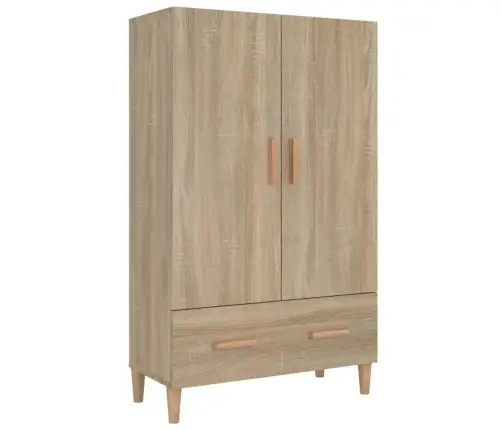 Augstais Skapītis, Ozola Krāsa, 70X31X115 Cm, Inženierijas Koks Vidaxl