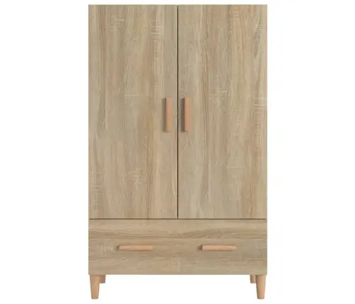 Augstais Skapītis, Ozola Krāsa, 70X31X115 Cm, Inženierijas Koks Vidaxl