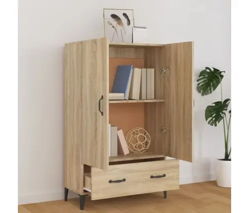 Augstais Skapītis, Ozola Krāsa, 70X31X115 Cm, Inženierijas Koks Vidaxl Augstais Skapītis, Ozola Krāsa, 70X31X115 Cm, Inženierijas Koks Vidaxl