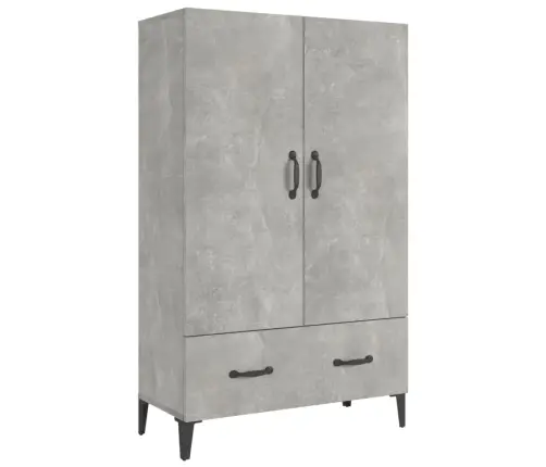 Augstais Skapītis, Betonpelēks, 70X31X115 Cm, Inženierijas Koks Vidaxl Augstais Skapītis, Betonpelēks, 70X31X115 Cm, Inženierijas Koks Vidaxl