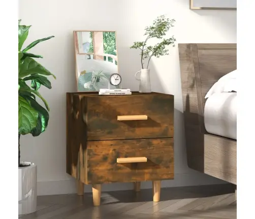 Naktsskapītis, Ozolkoka Krāsa, 40X35X47,5 Cm Vidaxl