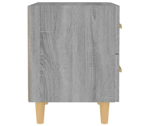 Naktinė Spintelė, Pilkos Ąžuolo Spalvos, 40X35X47,5Cm