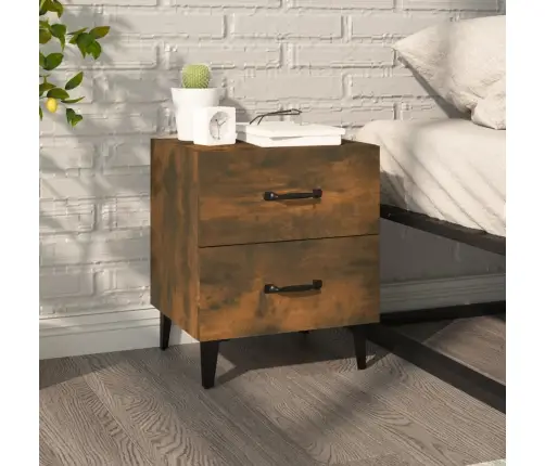 Naktsskapītis, Ozolkoka Krāsa, 40X35X47,5 Cm Vidaxl