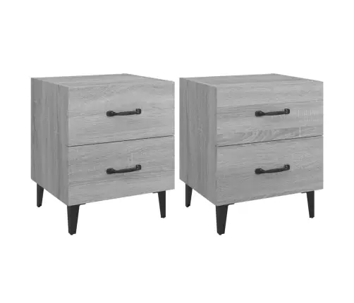 Öökapid 2 Tk, Hall Sonoma Tamm, 40 X 35 X 47,5 Cm