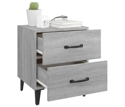 Öökapid 2 Tk, Hall Sonoma Tamm, 40 X 35 X 47,5 Cm