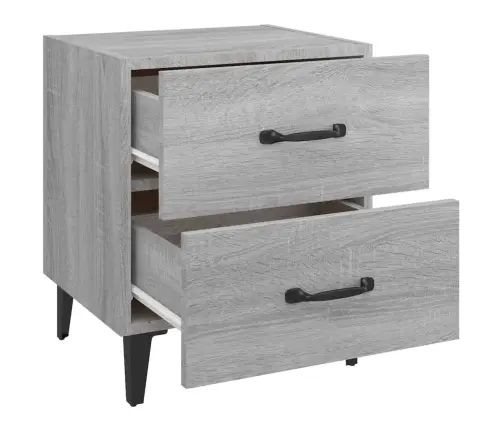 Öökapid 2 Tk, Hall Sonoma Tamm, 40 X 35 X 47,5 Cm