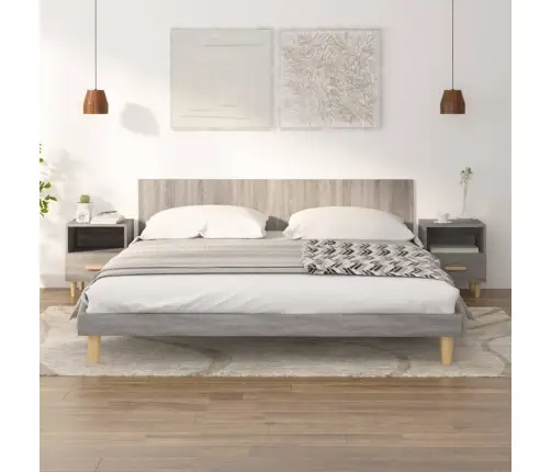 Öökapid 2 Tk, Hall Sonoma Tamm, 40 X 35 X 47 Cm