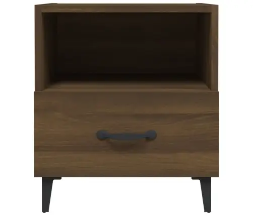 Naktsskapīši, 2 Gab., Brūna Ozola, Inženierijas Koks Vidaxl Naktsskapīši, 2 Gab., Brūna Ozola, Inženierijas Koks Vidaxl